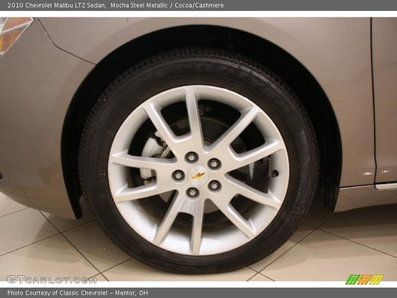 Mocha Steel Metallic / Cocoa/Cashmere 2010 Chevrolet Malibu LTZ Sedan