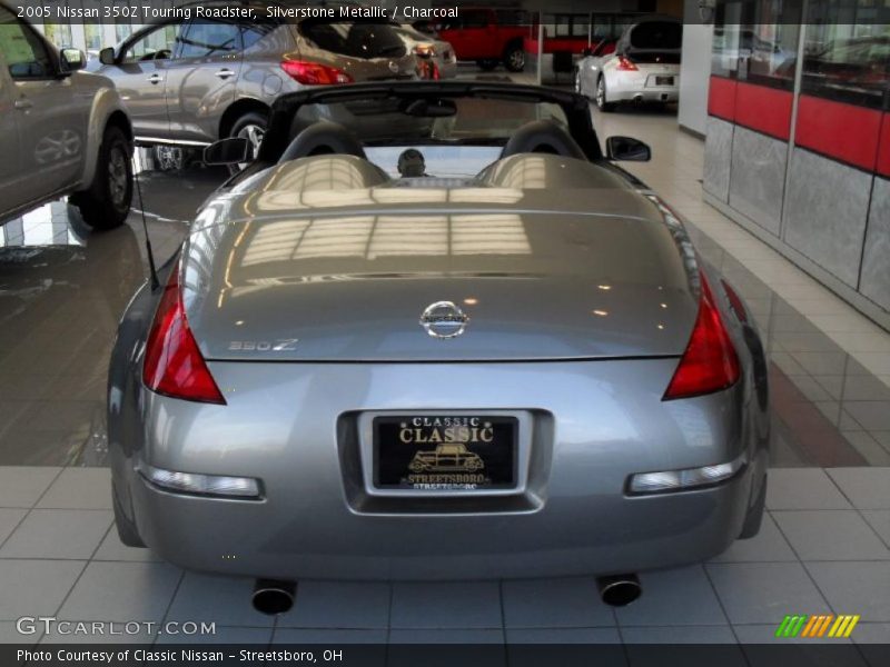 Silverstone Metallic / Charcoal 2005 Nissan 350Z Touring Roadster