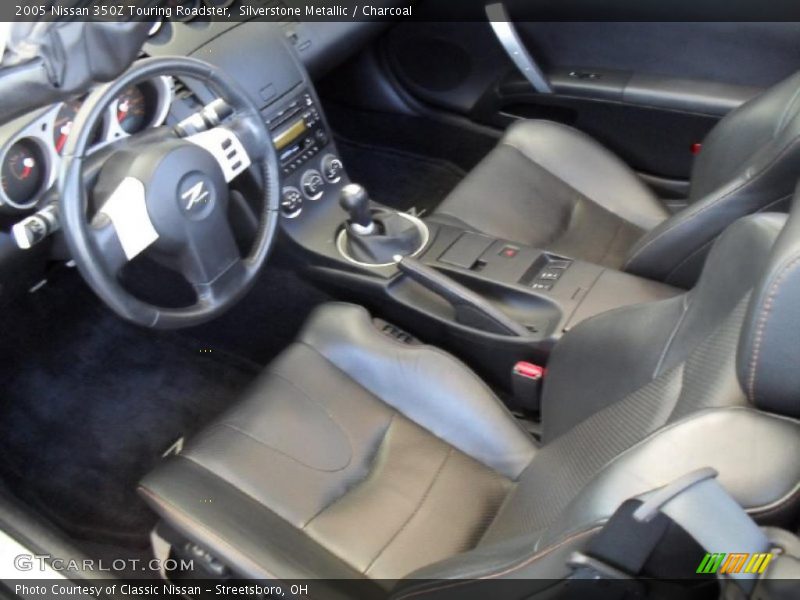 Silverstone Metallic / Charcoal 2005 Nissan 350Z Touring Roadster