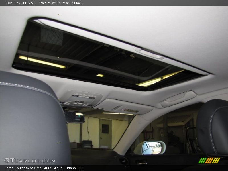 Starfire White Pearl / Black 2009 Lexus IS 250