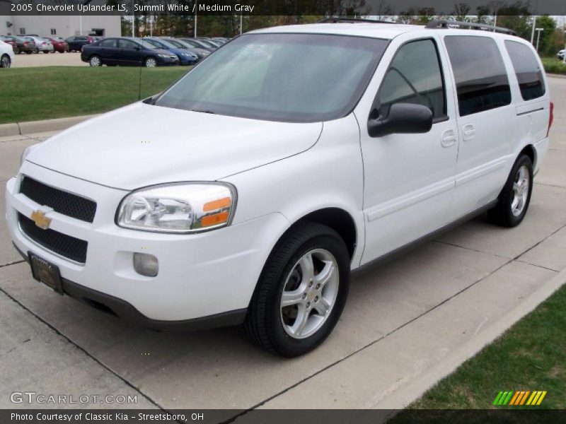 Summit White / Medium Gray 2005 Chevrolet Uplander LS