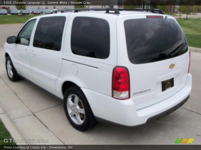Summit White / Medium Gray 2005 Chevrolet Uplander LS