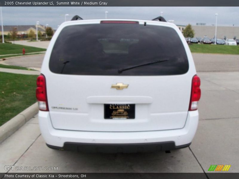 Summit White / Medium Gray 2005 Chevrolet Uplander LS