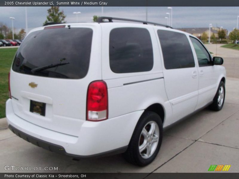 Summit White / Medium Gray 2005 Chevrolet Uplander LS