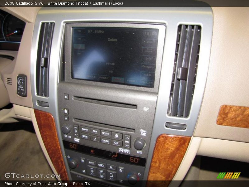 White Diamond Tricoat / Cashmere/Cocoa 2008 Cadillac STS V6