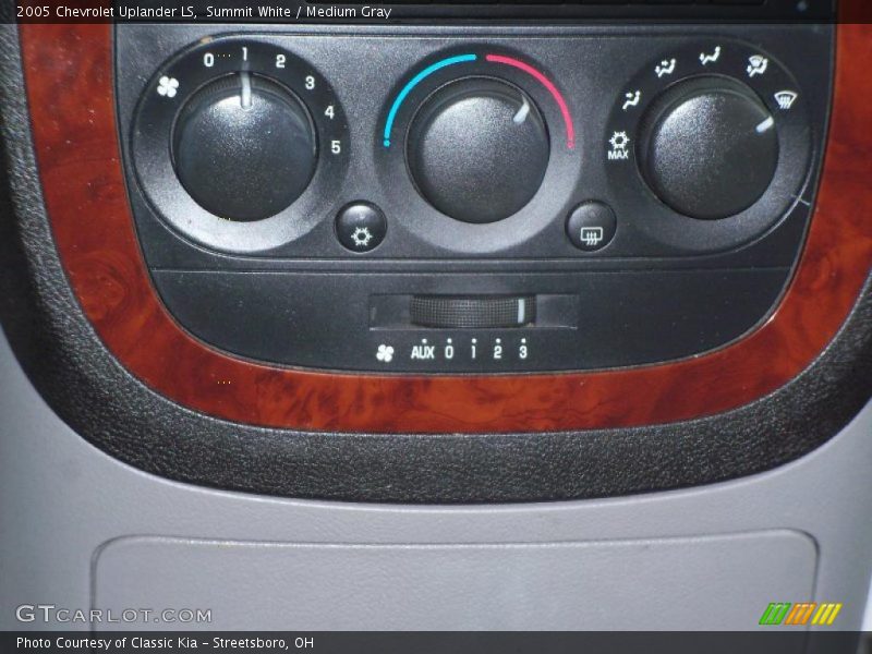 Summit White / Medium Gray 2005 Chevrolet Uplander LS
