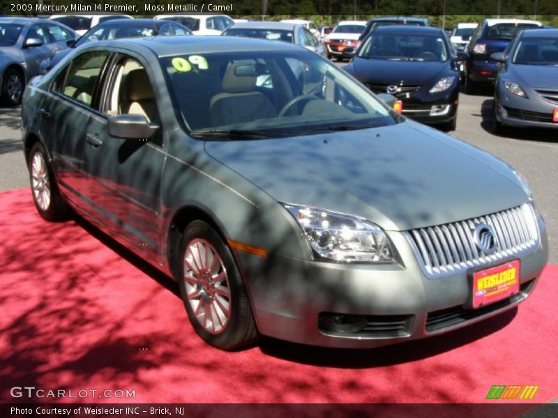 Moss Metallic / Camel 2009 Mercury Milan I4 Premier
