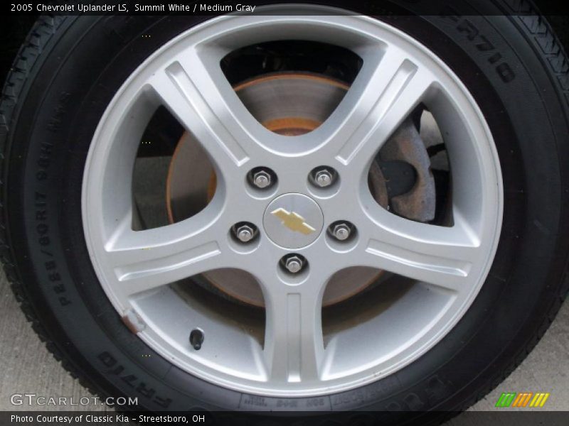 Summit White / Medium Gray 2005 Chevrolet Uplander LS