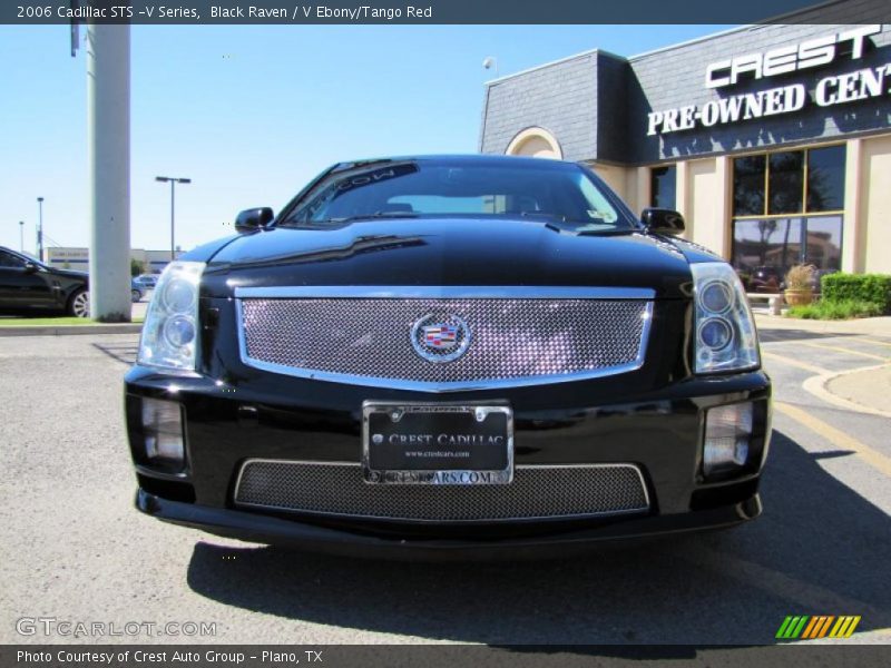 Black Raven / V Ebony/Tango Red 2006 Cadillac STS -V Series