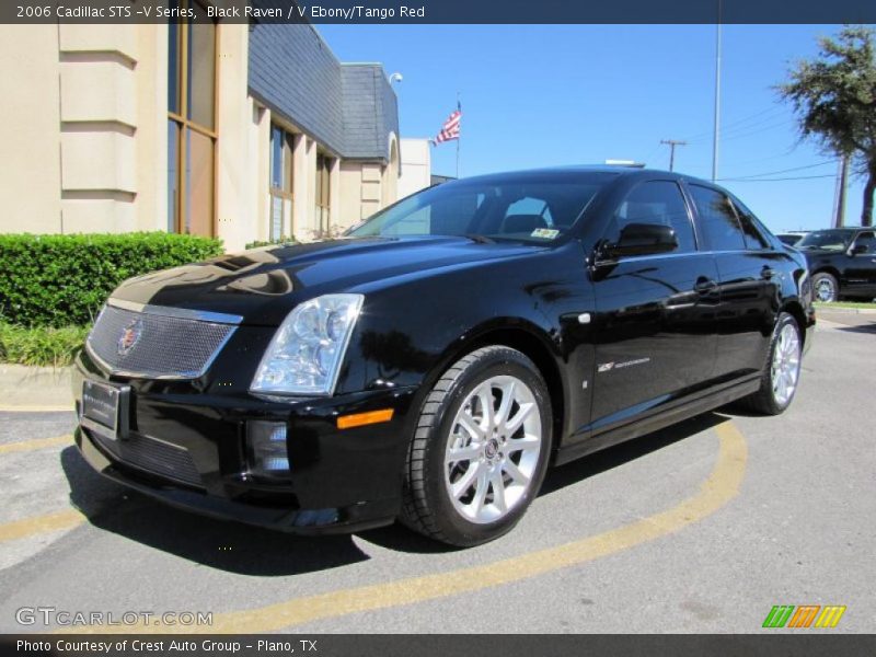 Black Raven / V Ebony/Tango Red 2006 Cadillac STS -V Series