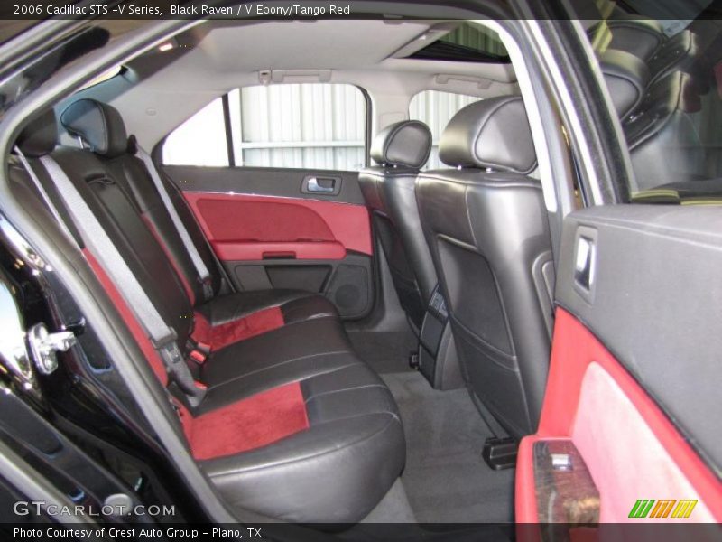 Black Raven / V Ebony/Tango Red 2006 Cadillac STS -V Series