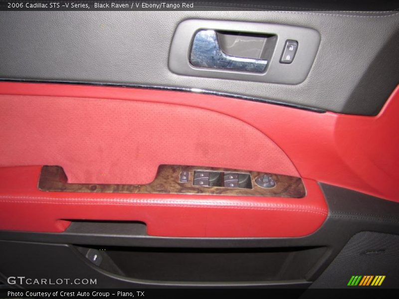 Black Raven / V Ebony/Tango Red 2006 Cadillac STS -V Series