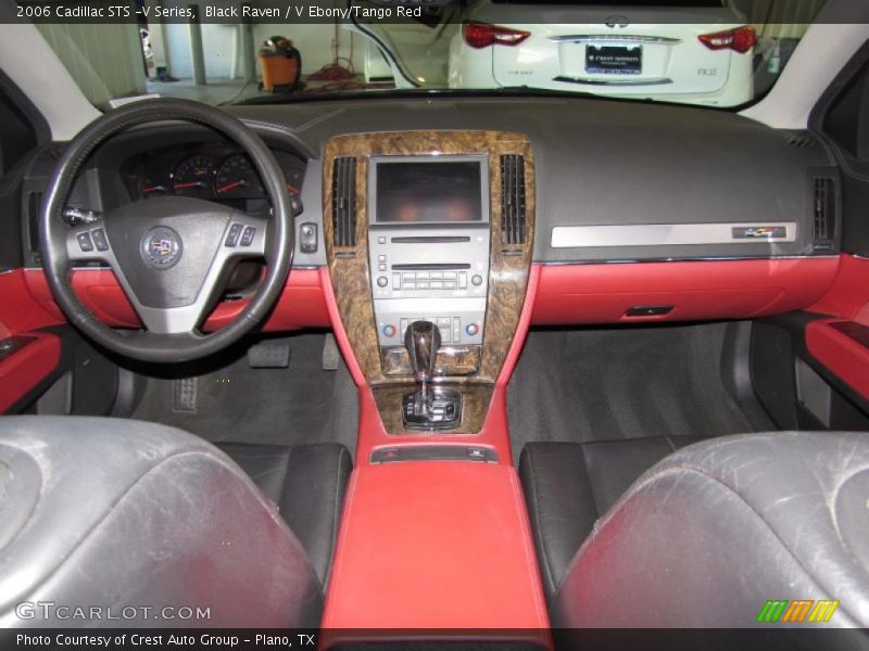 Black Raven / V Ebony/Tango Red 2006 Cadillac STS -V Series