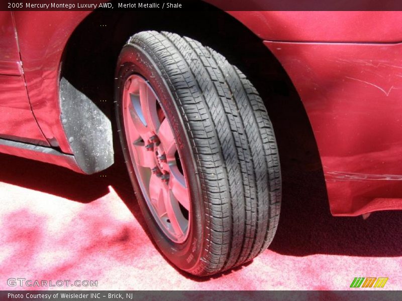 Merlot Metallic / Shale 2005 Mercury Montego Luxury AWD