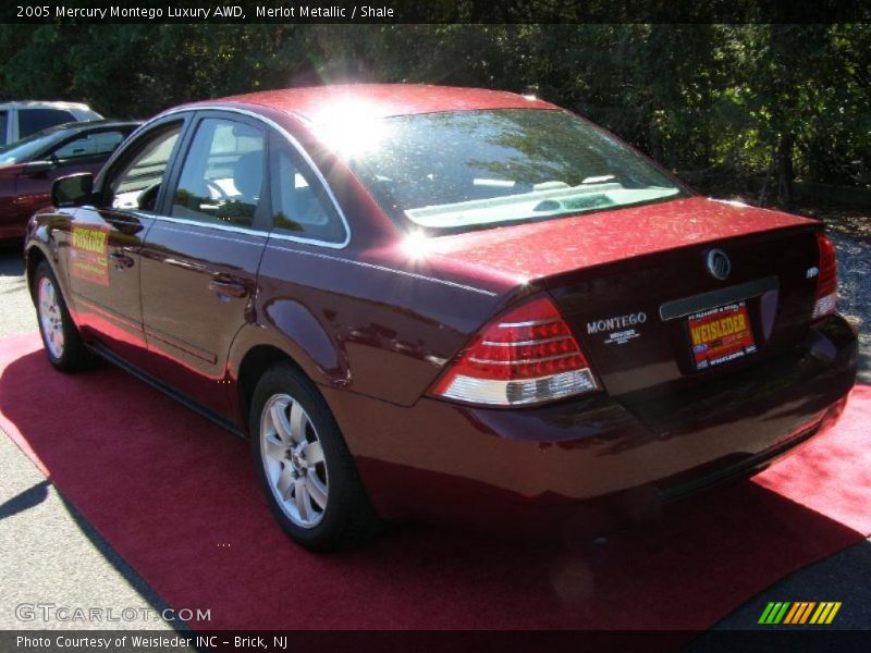 Merlot Metallic / Shale 2005 Mercury Montego Luxury AWD