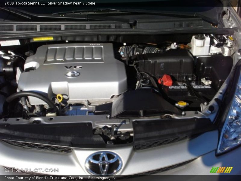 Silver Shadow Pearl / Stone 2009 Toyota Sienna LE