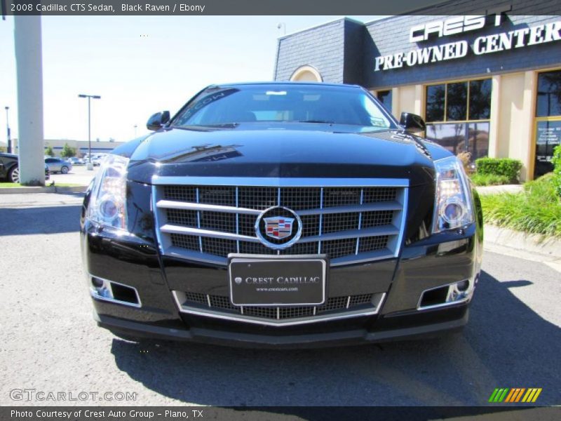 Black Raven / Ebony 2008 Cadillac CTS Sedan