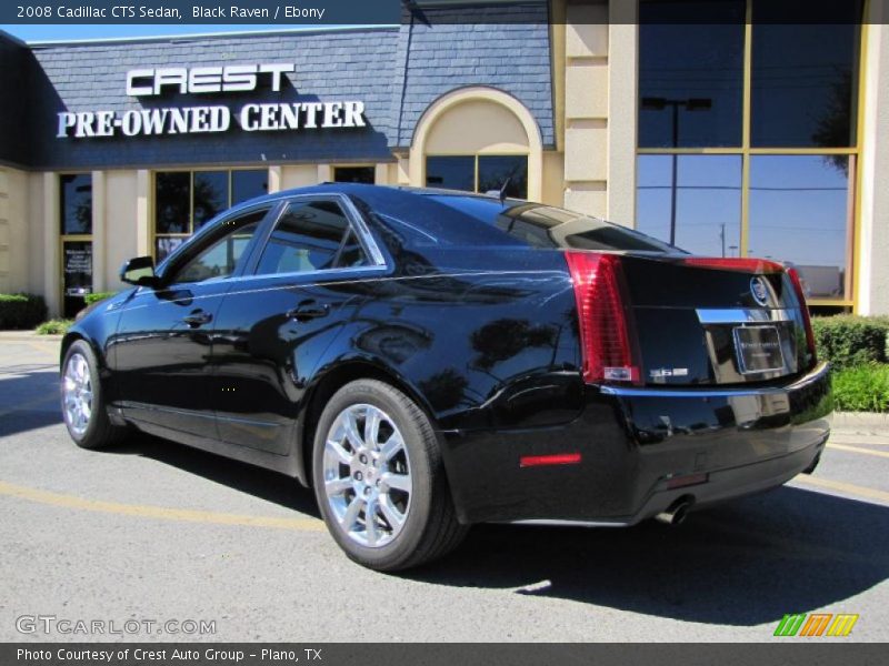Black Raven / Ebony 2008 Cadillac CTS Sedan