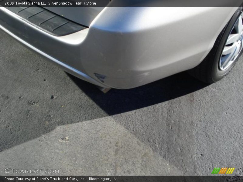 Silver Shadow Pearl / Stone 2009 Toyota Sienna LE