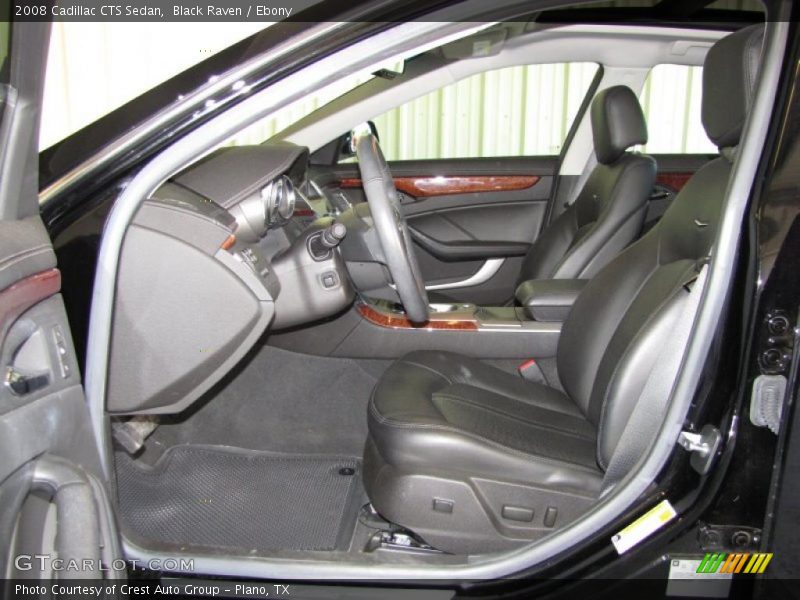 Black Raven / Ebony 2008 Cadillac CTS Sedan