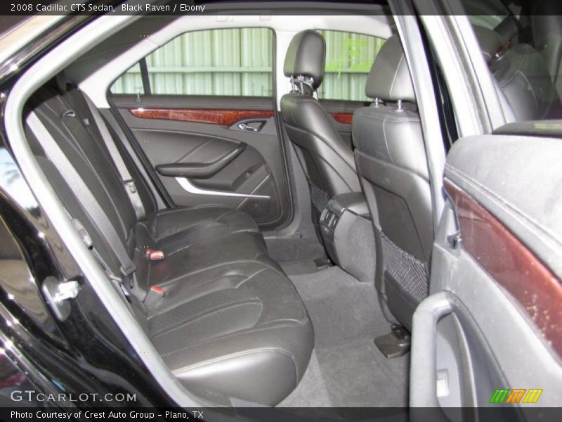 Black Raven / Ebony 2008 Cadillac CTS Sedan