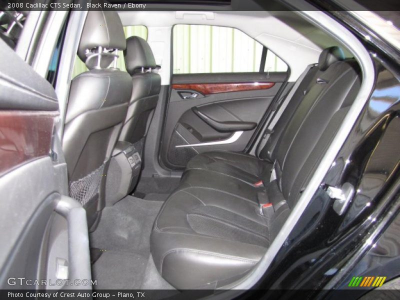 Black Raven / Ebony 2008 Cadillac CTS Sedan