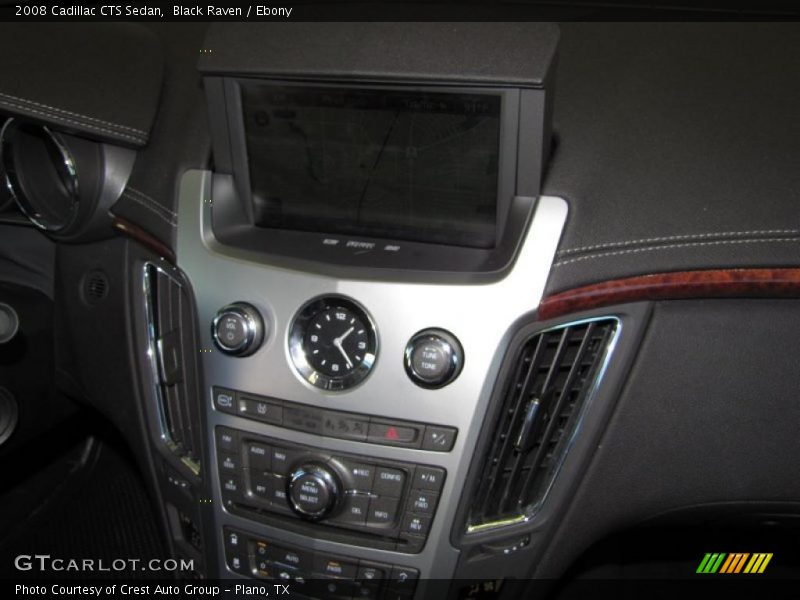 Black Raven / Ebony 2008 Cadillac CTS Sedan