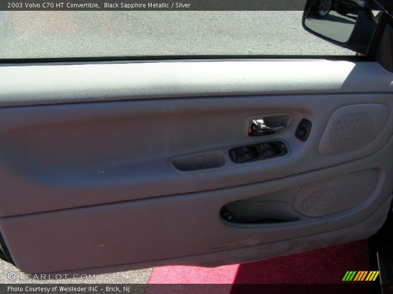 Black Sapphire Metallic / Silver 2003 Volvo C70 HT Convertible