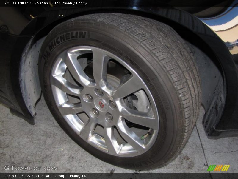 Black Raven / Ebony 2008 Cadillac CTS Sedan