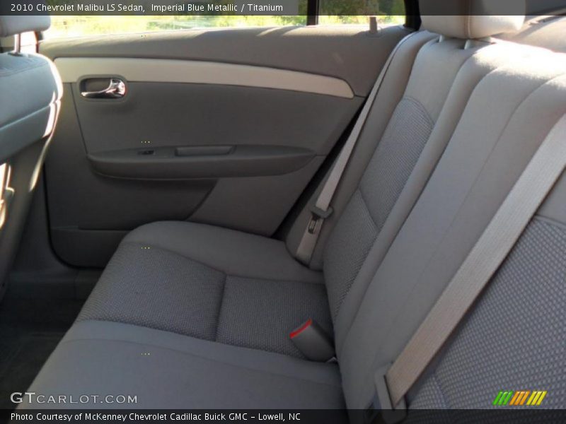 Imperial Blue Metallic / Titanium 2010 Chevrolet Malibu LS Sedan