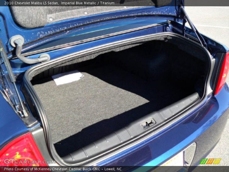Imperial Blue Metallic / Titanium 2010 Chevrolet Malibu LS Sedan
