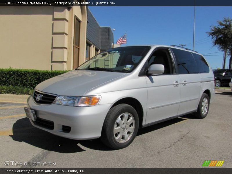Starlight Silver Metallic / Quartz Gray 2002 Honda Odyssey EX-L