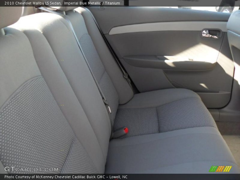 Imperial Blue Metallic / Titanium 2010 Chevrolet Malibu LS Sedan