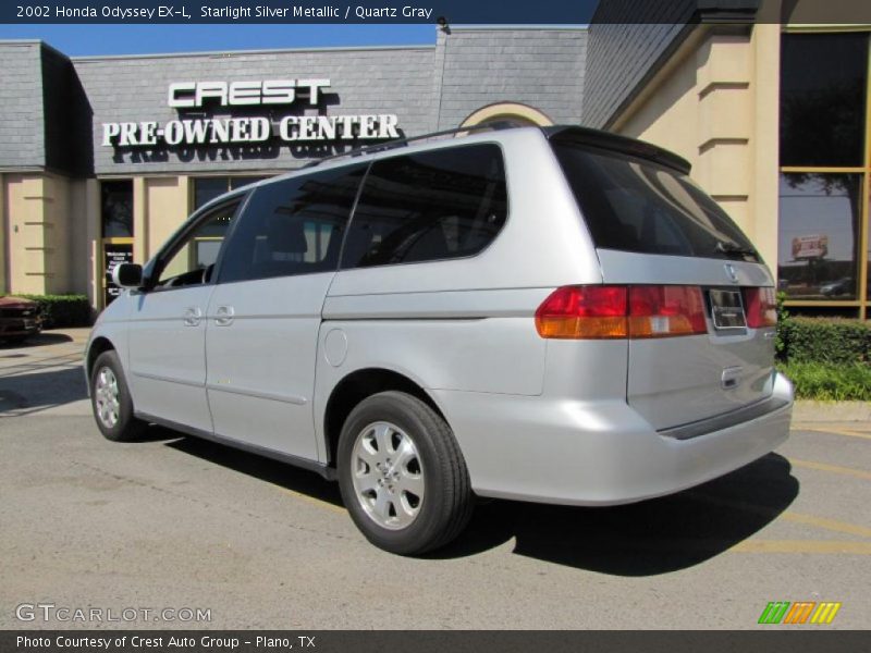 Starlight Silver Metallic / Quartz Gray 2002 Honda Odyssey EX-L