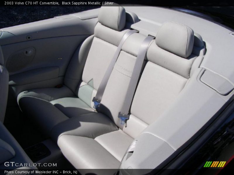 Black Sapphire Metallic / Silver 2003 Volvo C70 HT Convertible