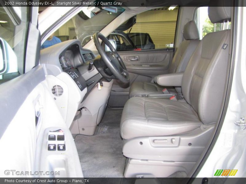 Starlight Silver Metallic / Quartz Gray 2002 Honda Odyssey EX-L