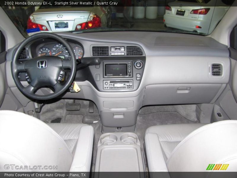 Starlight Silver Metallic / Quartz Gray 2002 Honda Odyssey EX-L