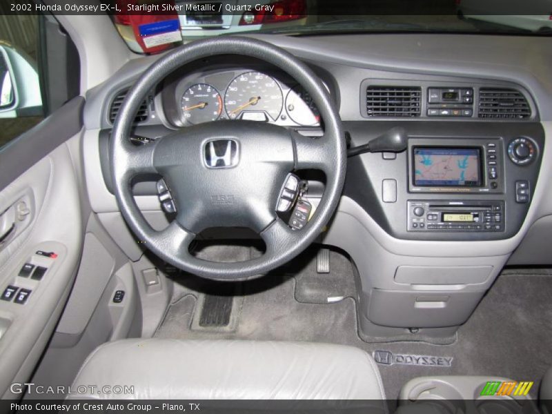 Starlight Silver Metallic / Quartz Gray 2002 Honda Odyssey EX-L