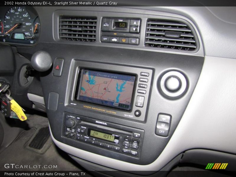 Starlight Silver Metallic / Quartz Gray 2002 Honda Odyssey EX-L