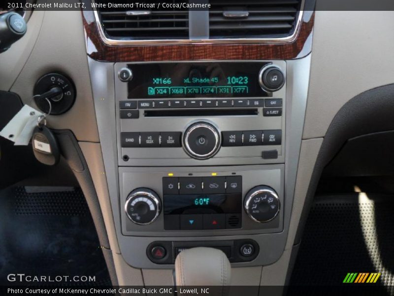 White Diamond Tricoat / Cocoa/Cashmere 2011 Chevrolet Malibu LTZ
