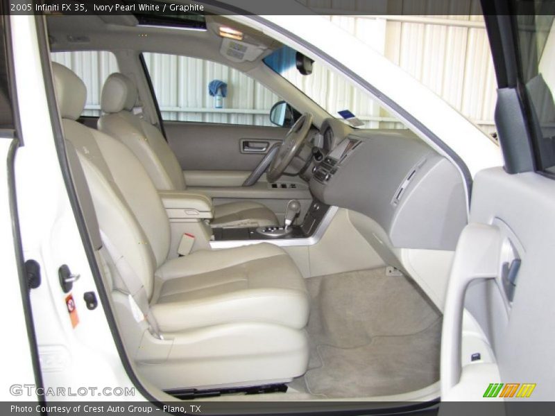 Ivory Pearl White / Graphite 2005 Infiniti FX 35