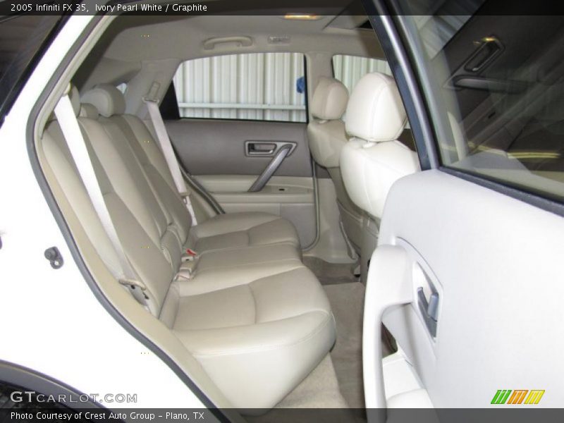 Ivory Pearl White / Graphite 2005 Infiniti FX 35