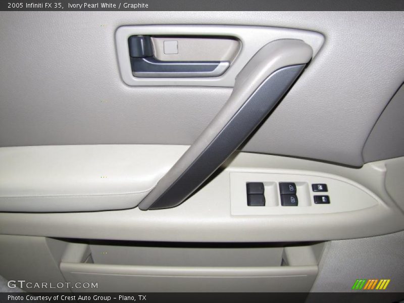 Ivory Pearl White / Graphite 2005 Infiniti FX 35