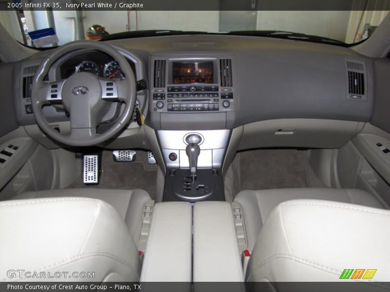 Ivory Pearl White / Graphite 2005 Infiniti FX 35