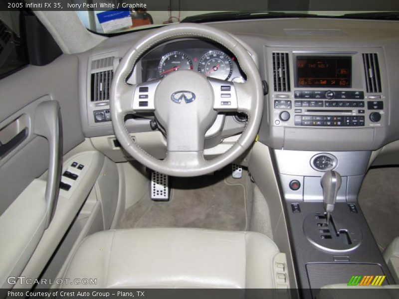 Ivory Pearl White / Graphite 2005 Infiniti FX 35