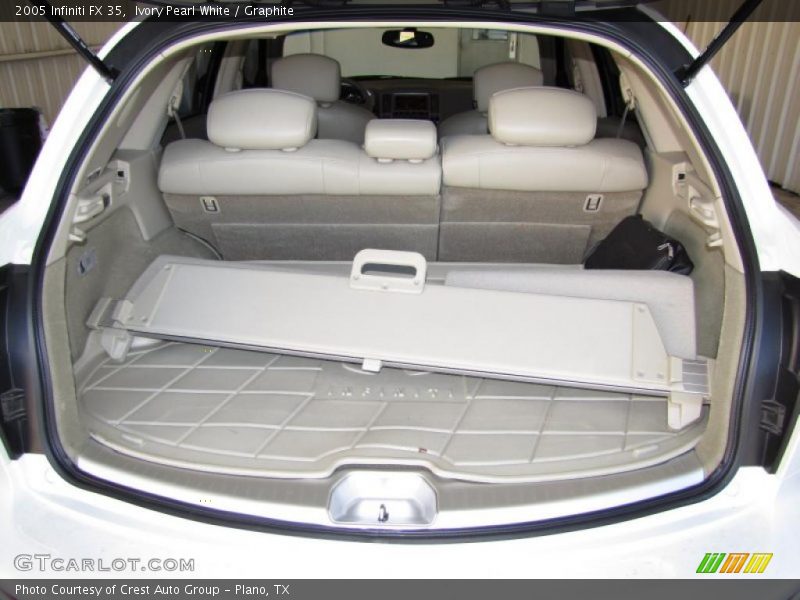 Ivory Pearl White / Graphite 2005 Infiniti FX 35