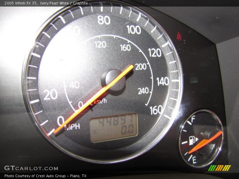 Ivory Pearl White / Graphite 2005 Infiniti FX 35