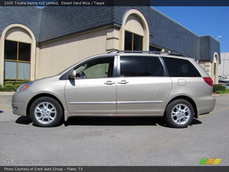 Desert Sand Mica / Taupe 2005 Toyota Sienna XLE Limited