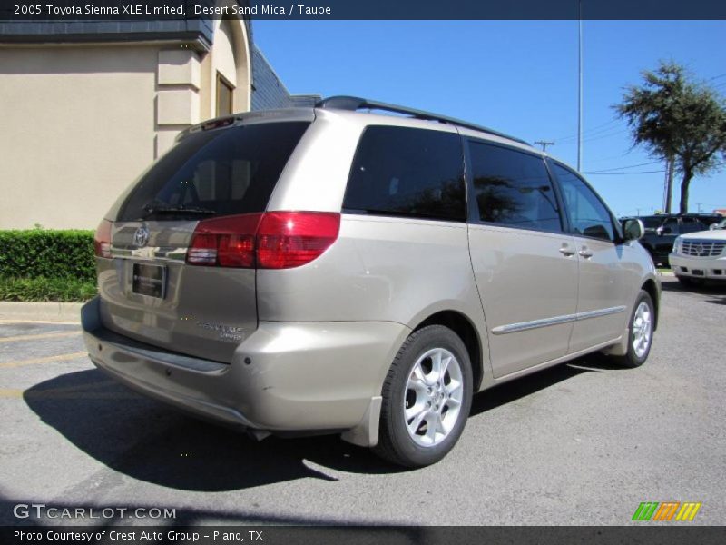 Desert Sand Mica / Taupe 2005 Toyota Sienna XLE Limited