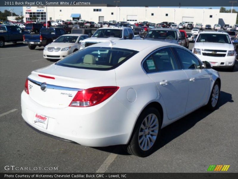 Summit White / Cashmere 2011 Buick Regal CXL